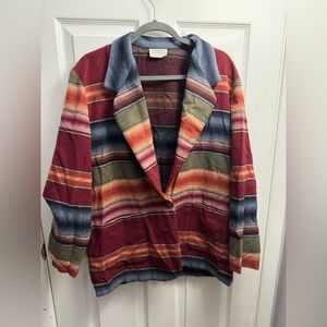 Arizona Jean Company  Vintage‎ Colorful Striped Blazer